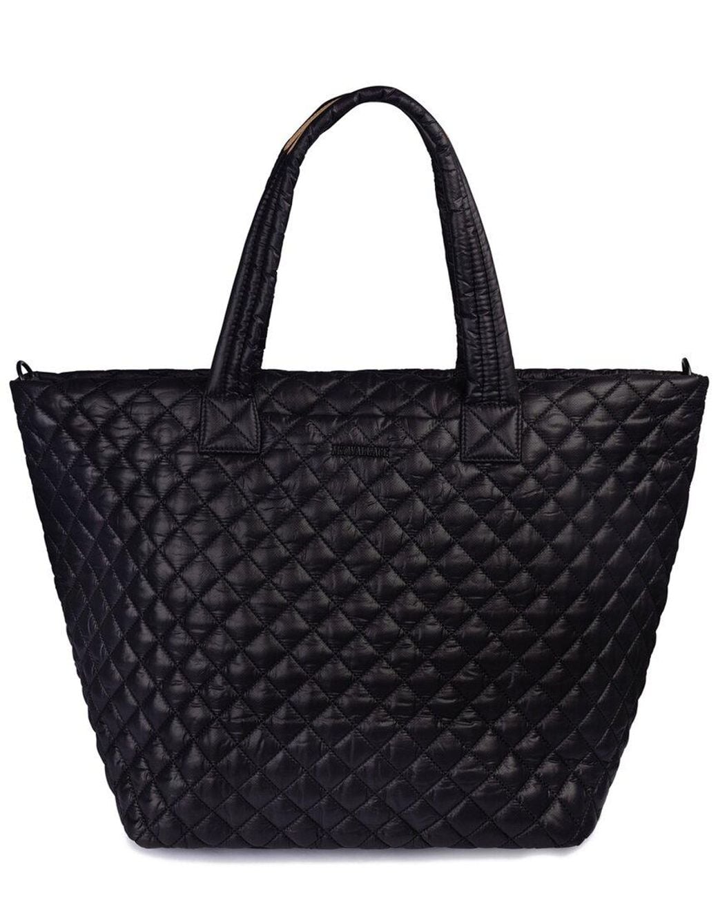 MZ Wallace Black Large Metro Leather Tote Deluxe