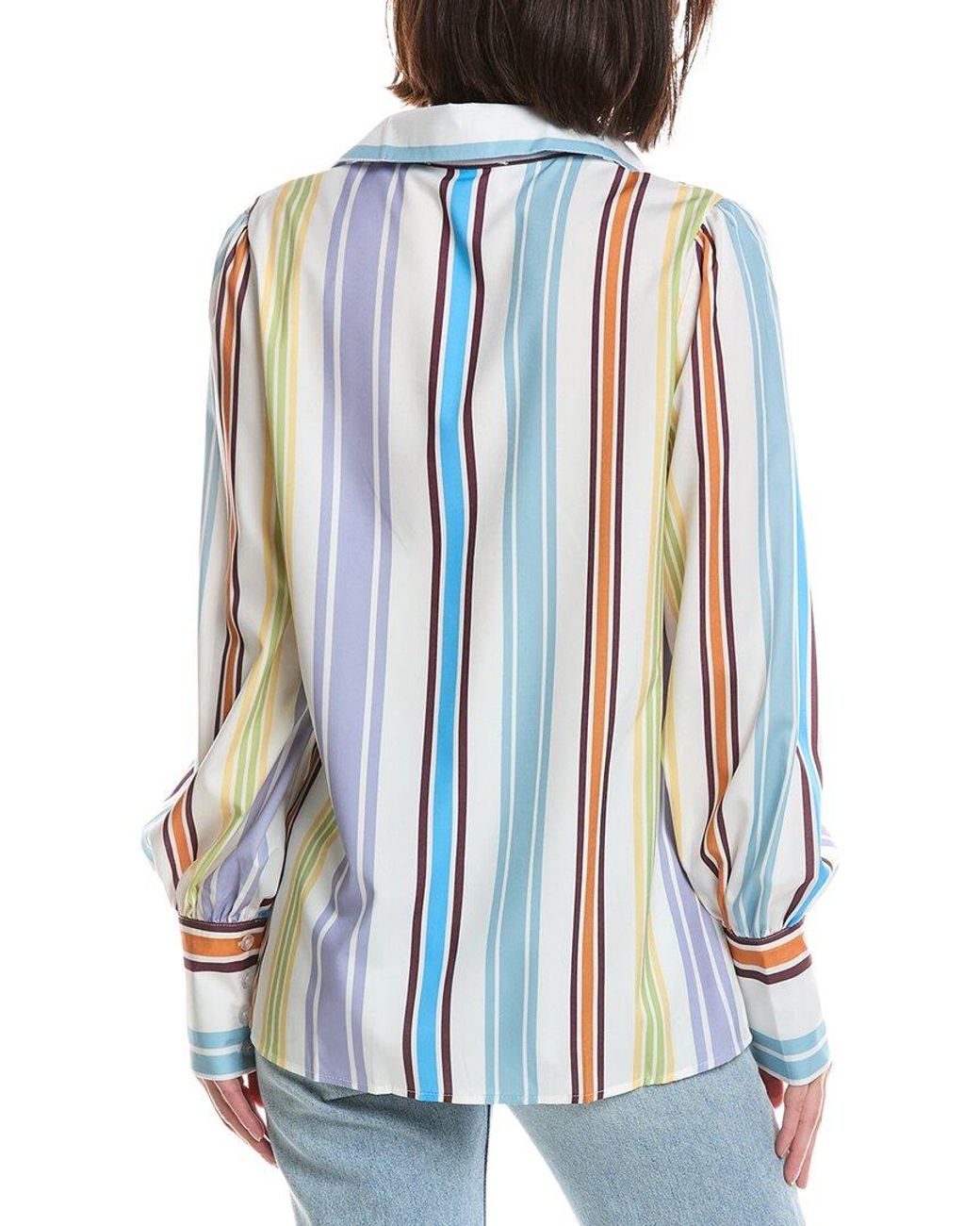 HL Affair Blue Long Sleeve Top