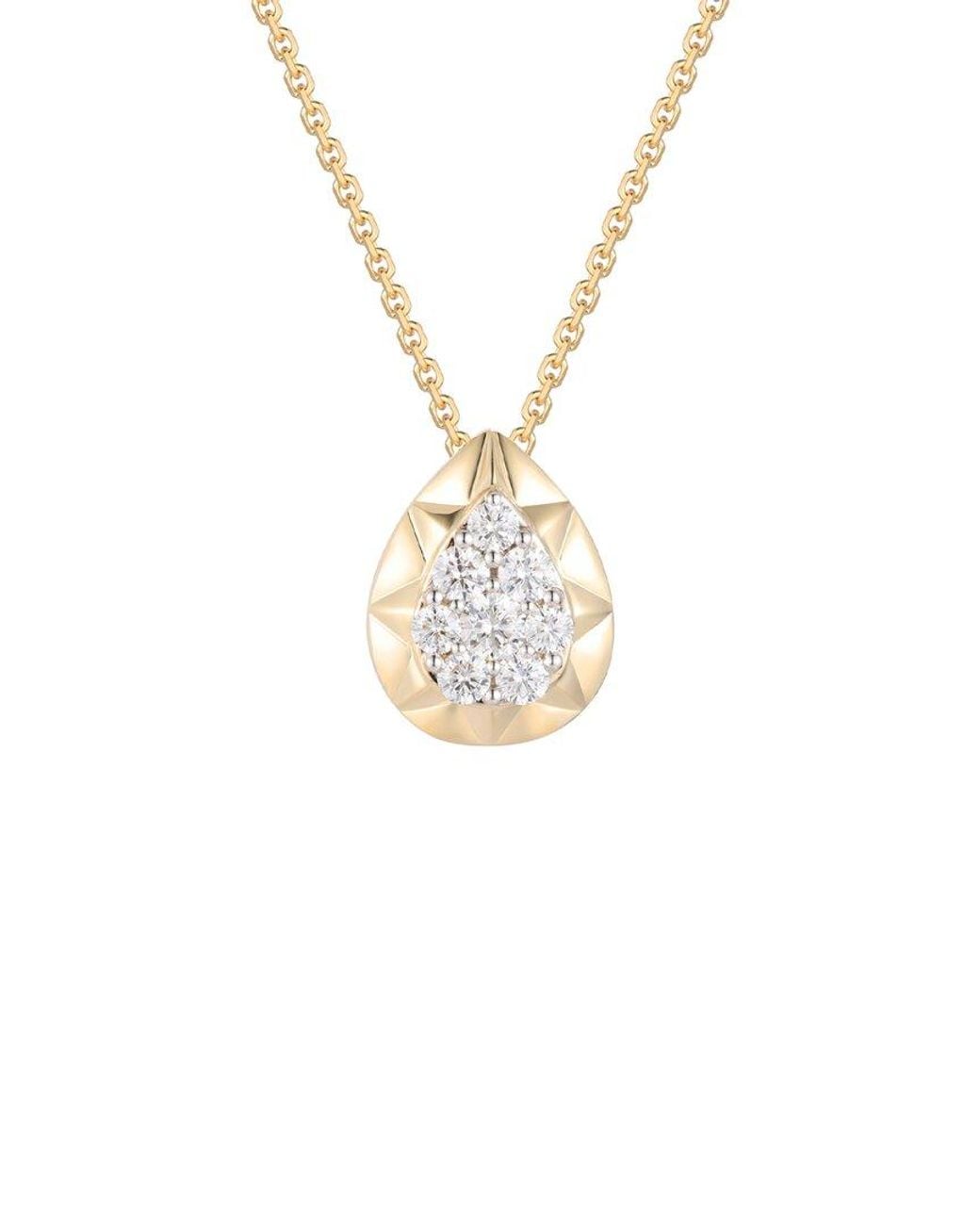 Gregg Ruth White 14K 0.47 Ct. Tw. Diamond Pendant
