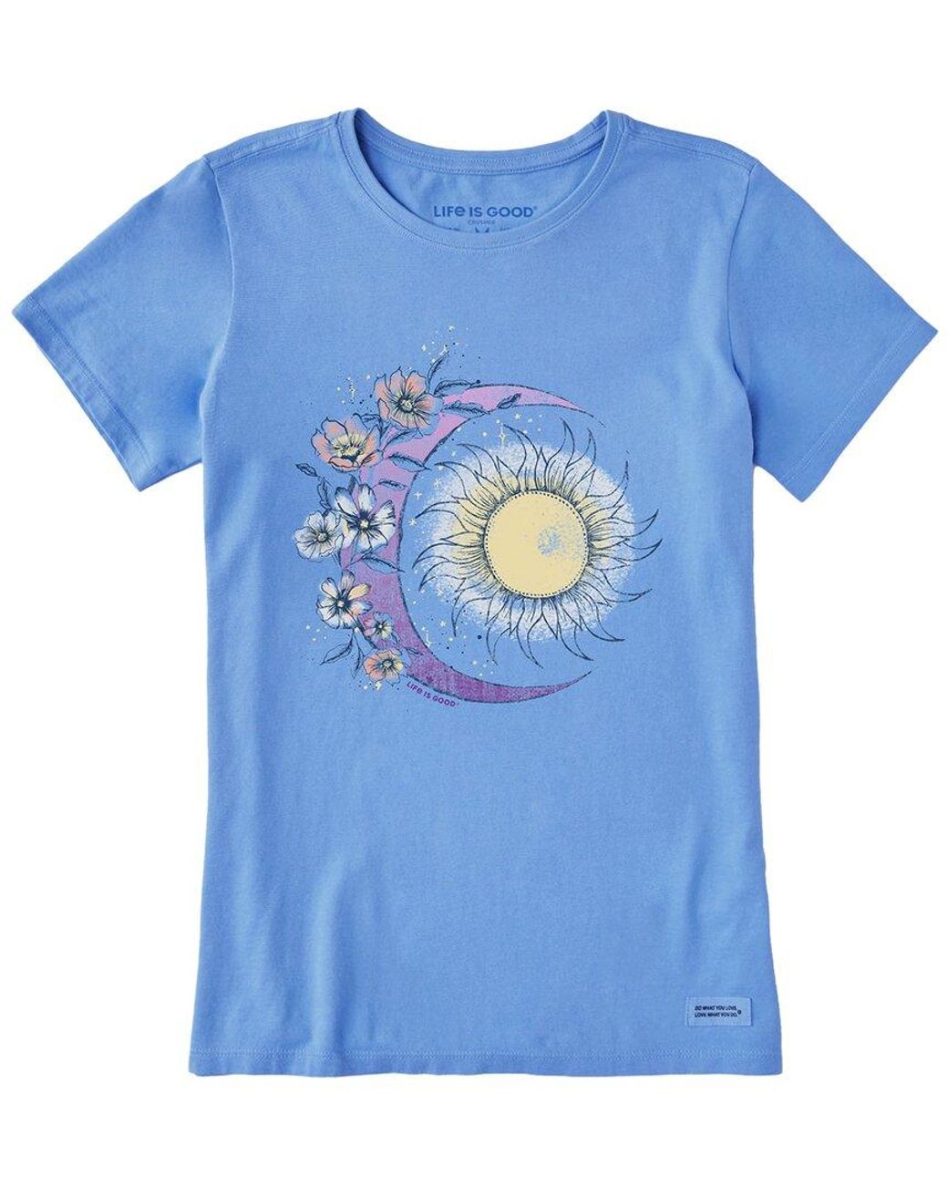 Life Is Good. Blue Crusher T-Shirt