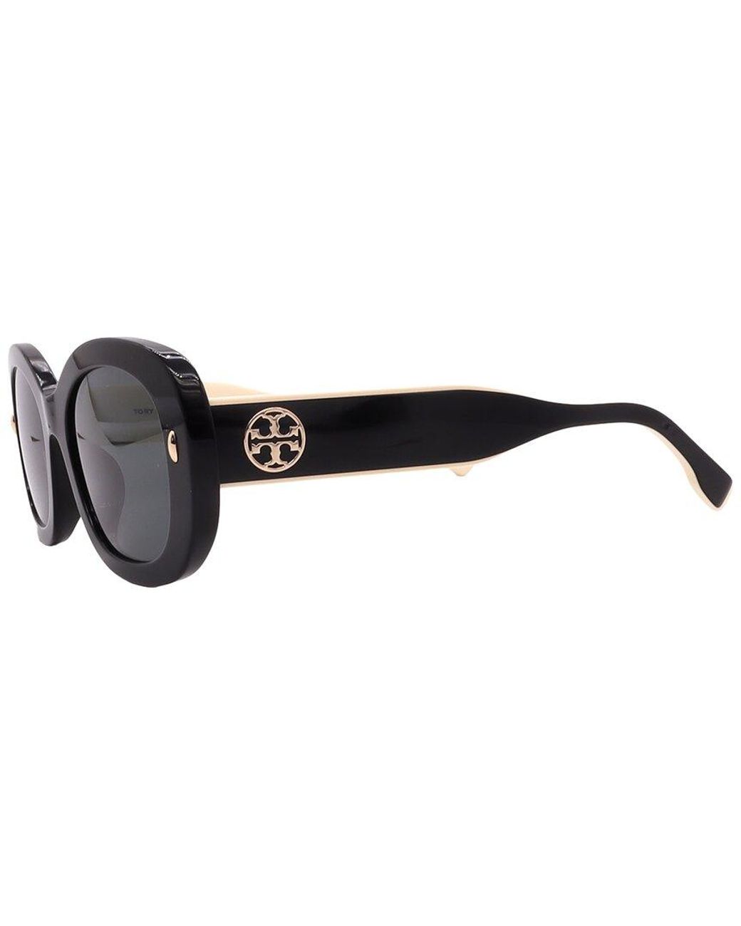 Tory Burch Black 52Mm Sunglasses