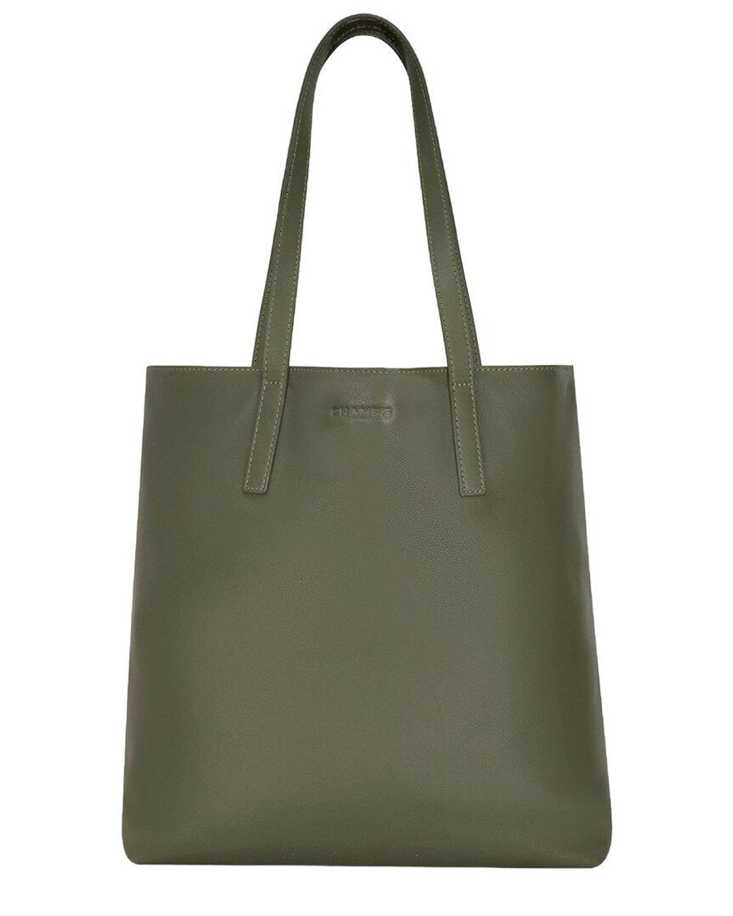 CHAMPS Green Onyx Vertical Tote