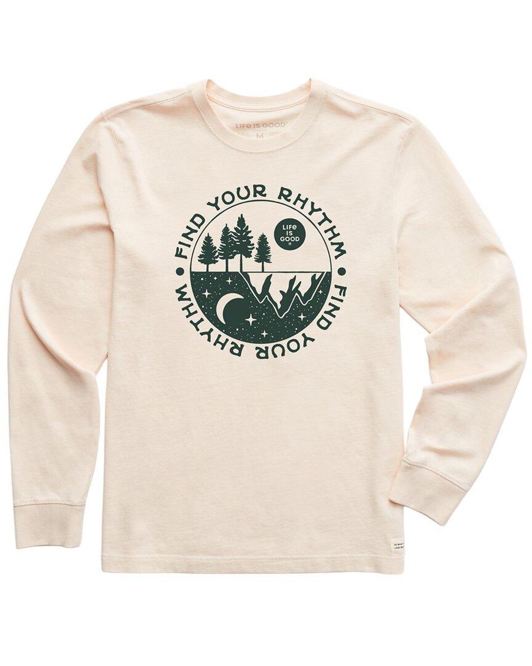 Life Is Good. Natural Crusher Shirt for men