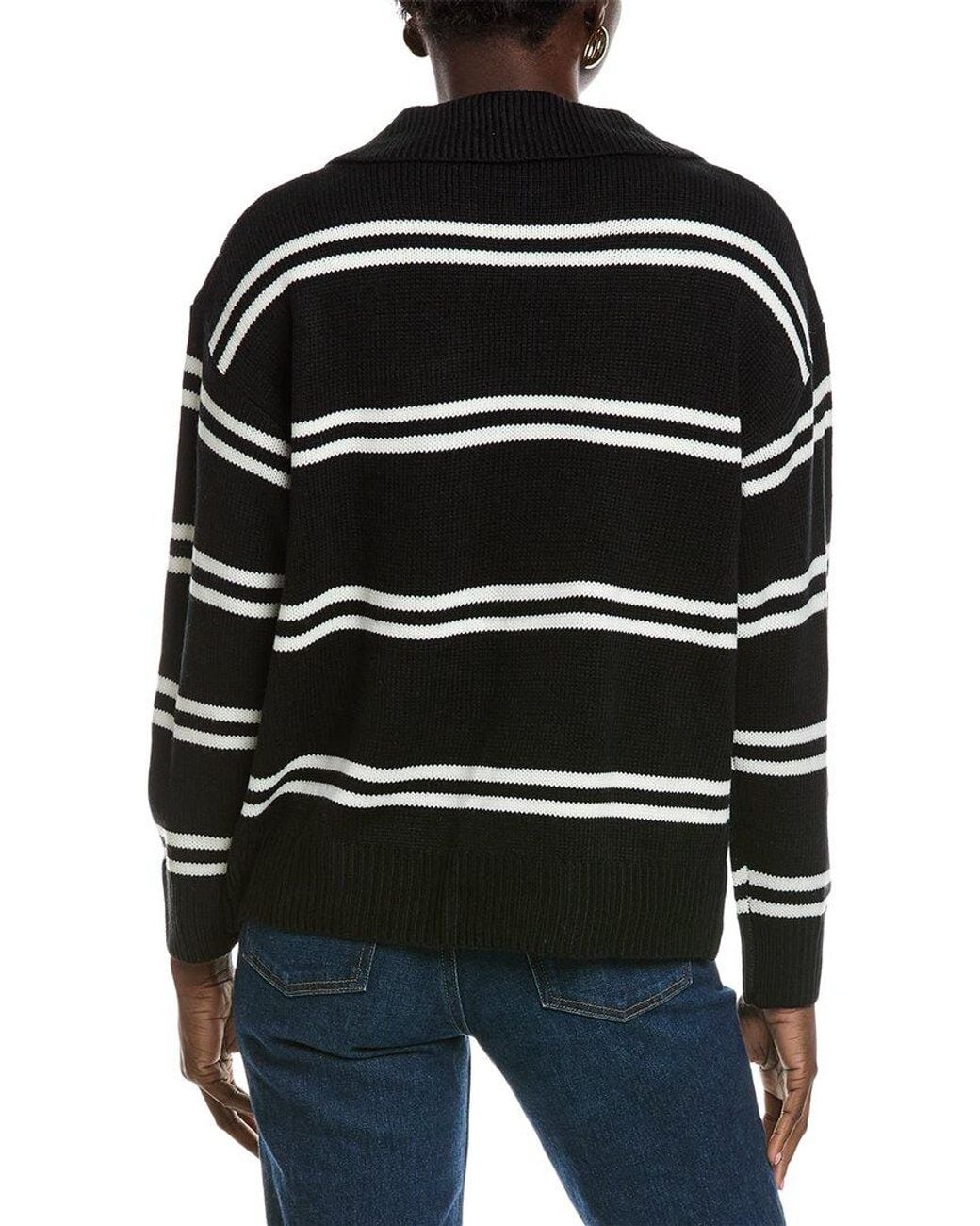 Lyra & Co Black V-Neck Sweater