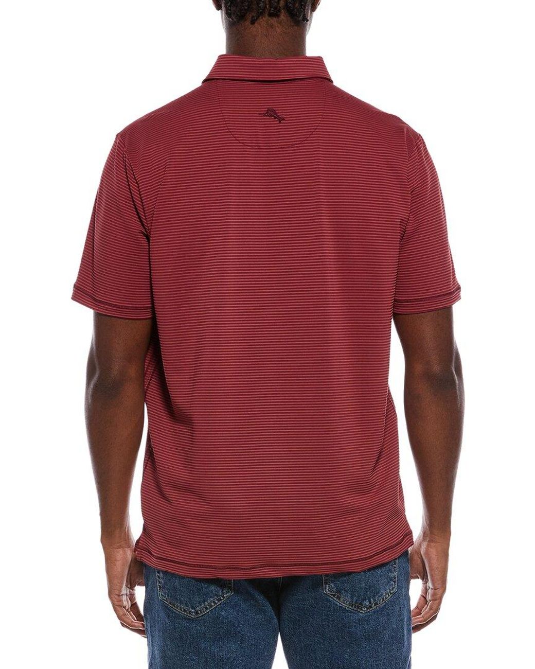 Tommy Bahama Red Costa Wave Polo Shirt for men