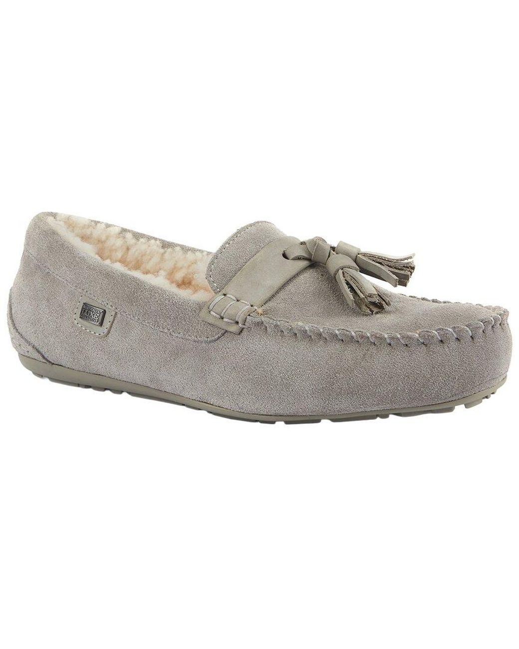 Australia Luxe Gray Hamilton Sheepskin Slipper for men