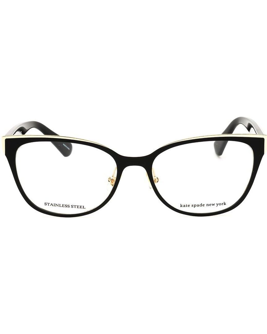 Kate Spade Black Vandra 52Mm Optical Frames