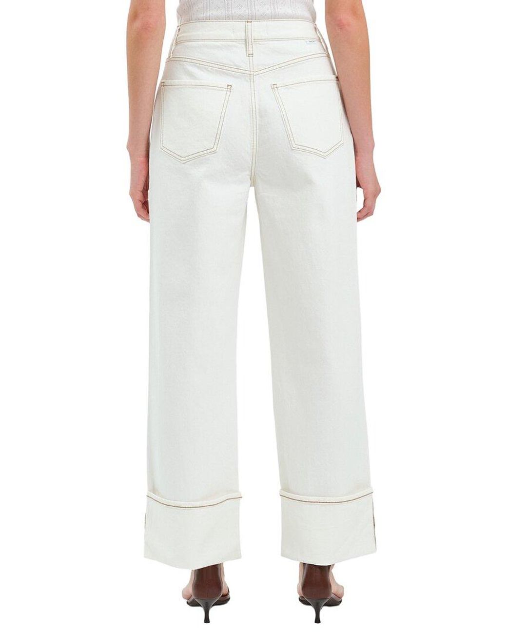 Daze Denim White Eastside Vanilla Loose Jean