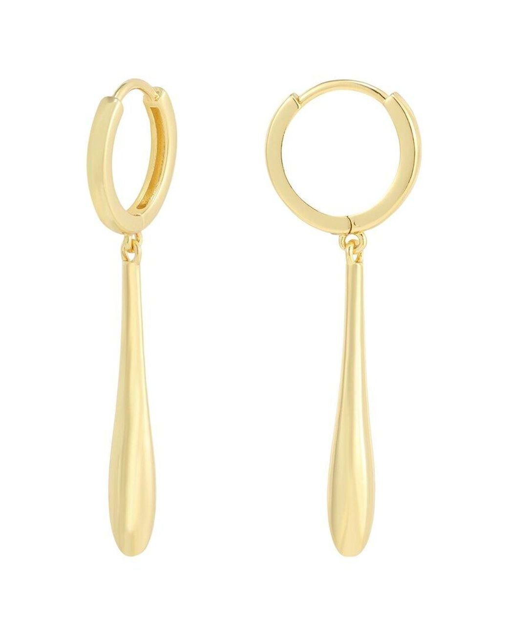 Adornia Metallic 14K Plated Earrings