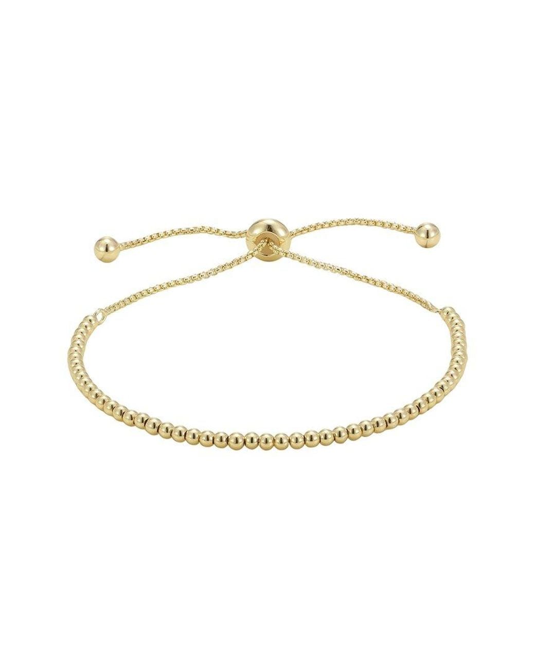 Adornia White 14K Plated Bracelet