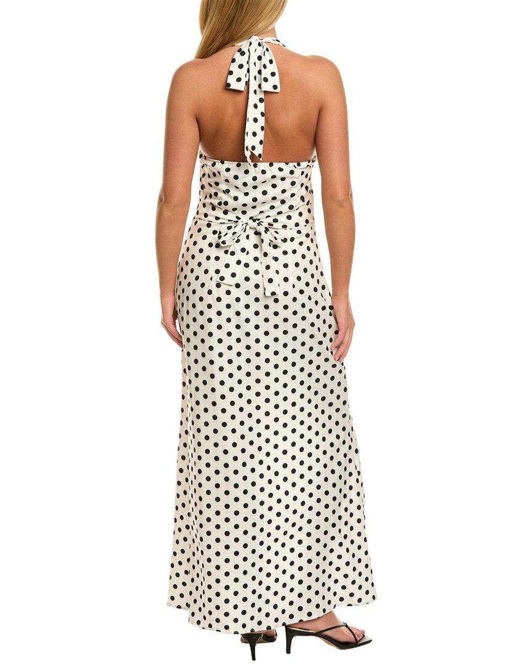 Estellina White Maxi Dress