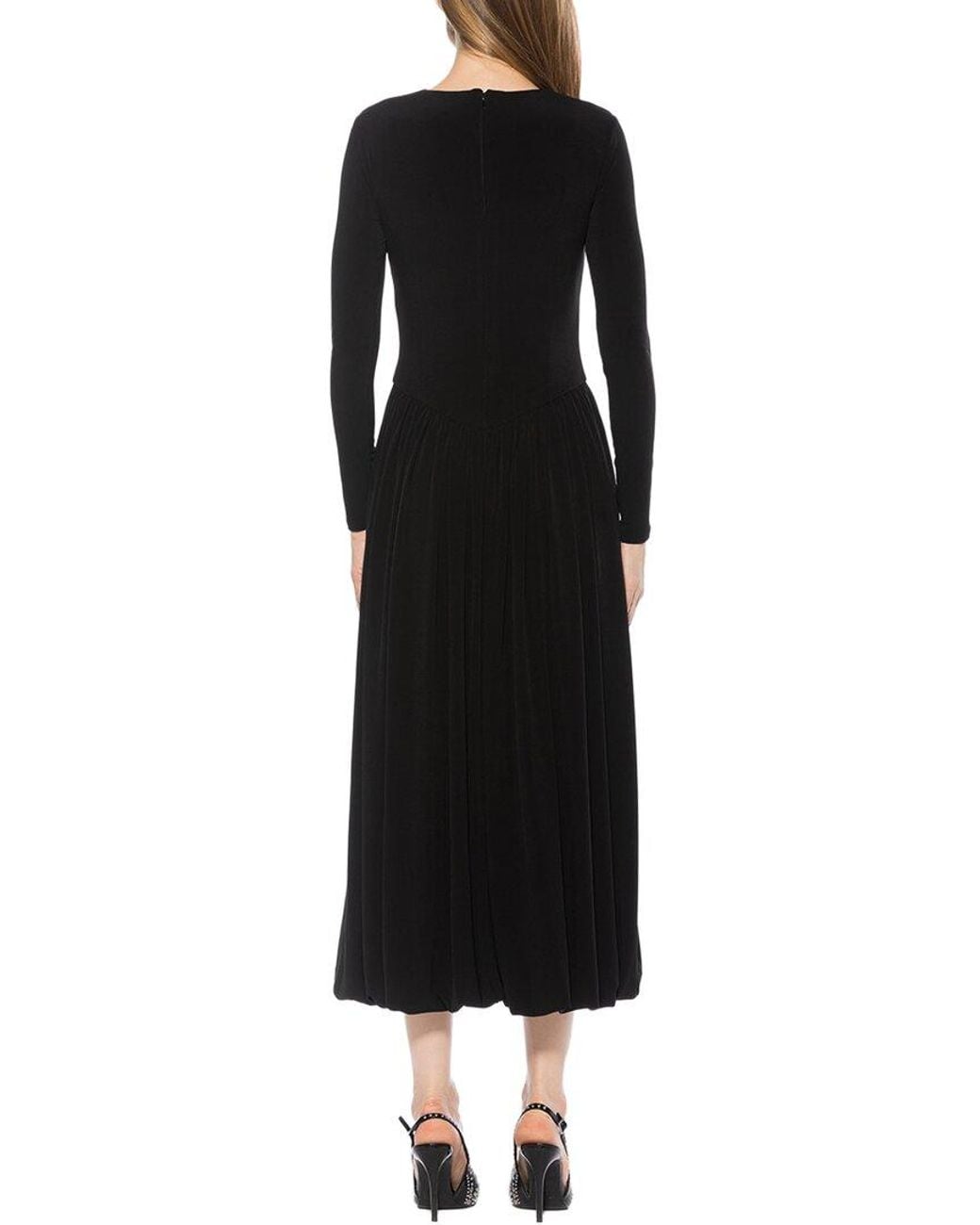 Alexia Admor Black Eero Midi Dress