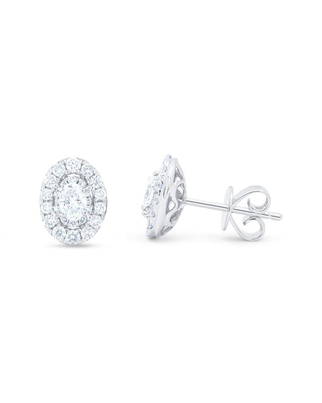 Diana M White Fine Jewelry 14k 0.75 Ct. Tw. Diamond Studs