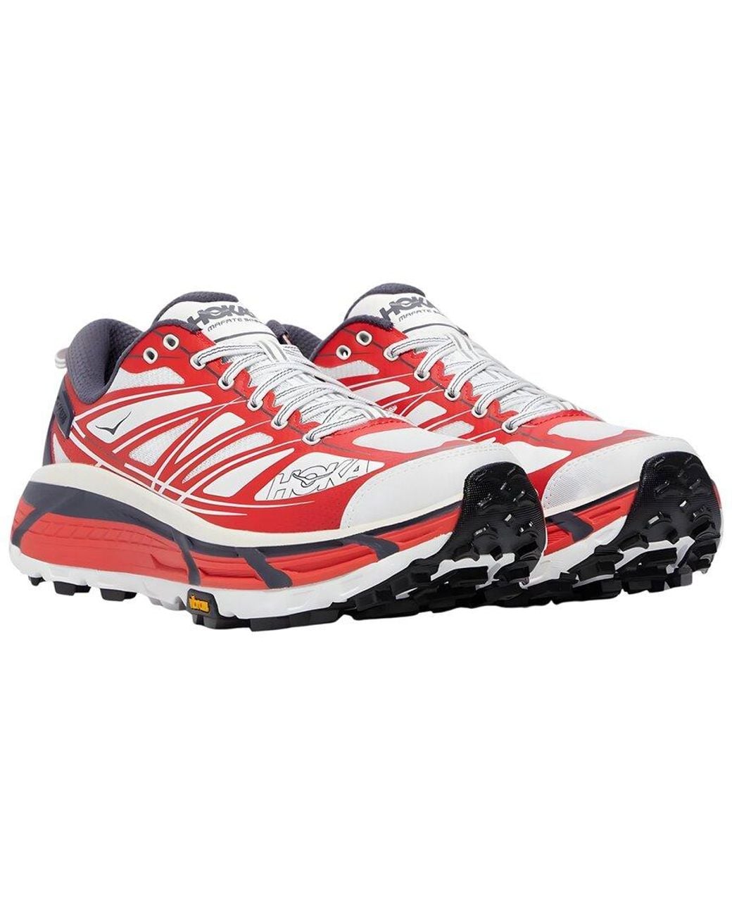 Hoka One One Red Mafate Speed 2 Sneaker