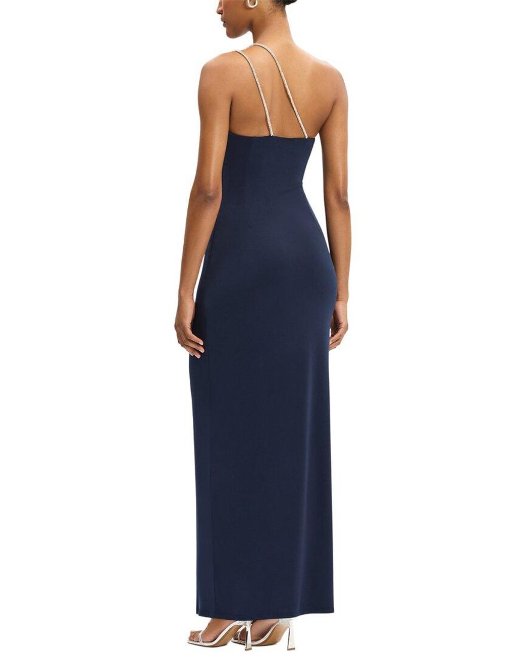 Hervé Léger Blue The Genevieve Gown