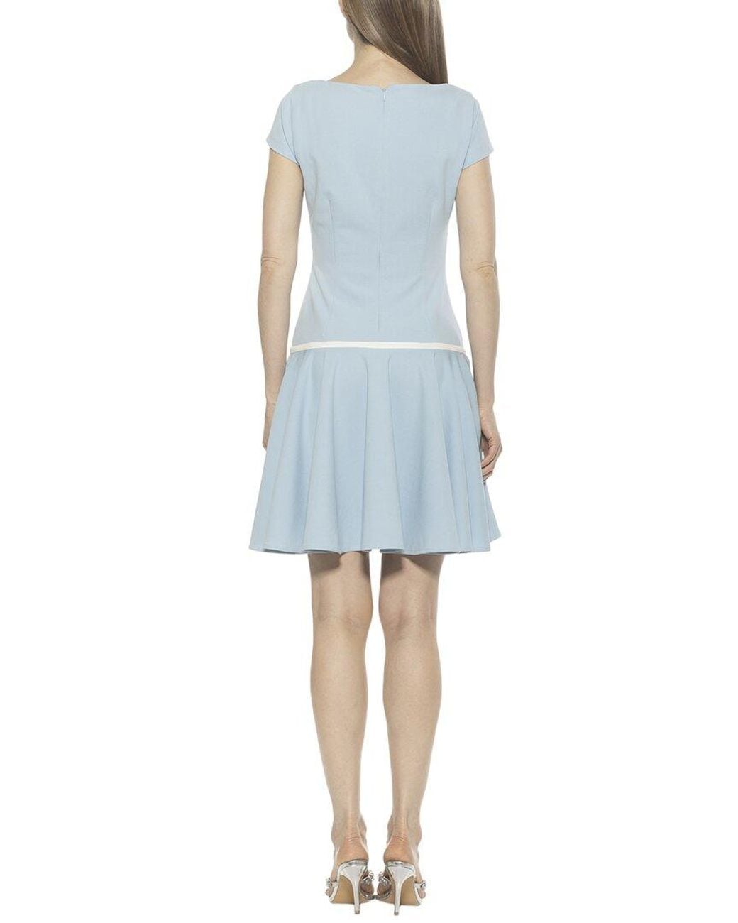 Alexia Admor Blue Aoife A-Line Dress