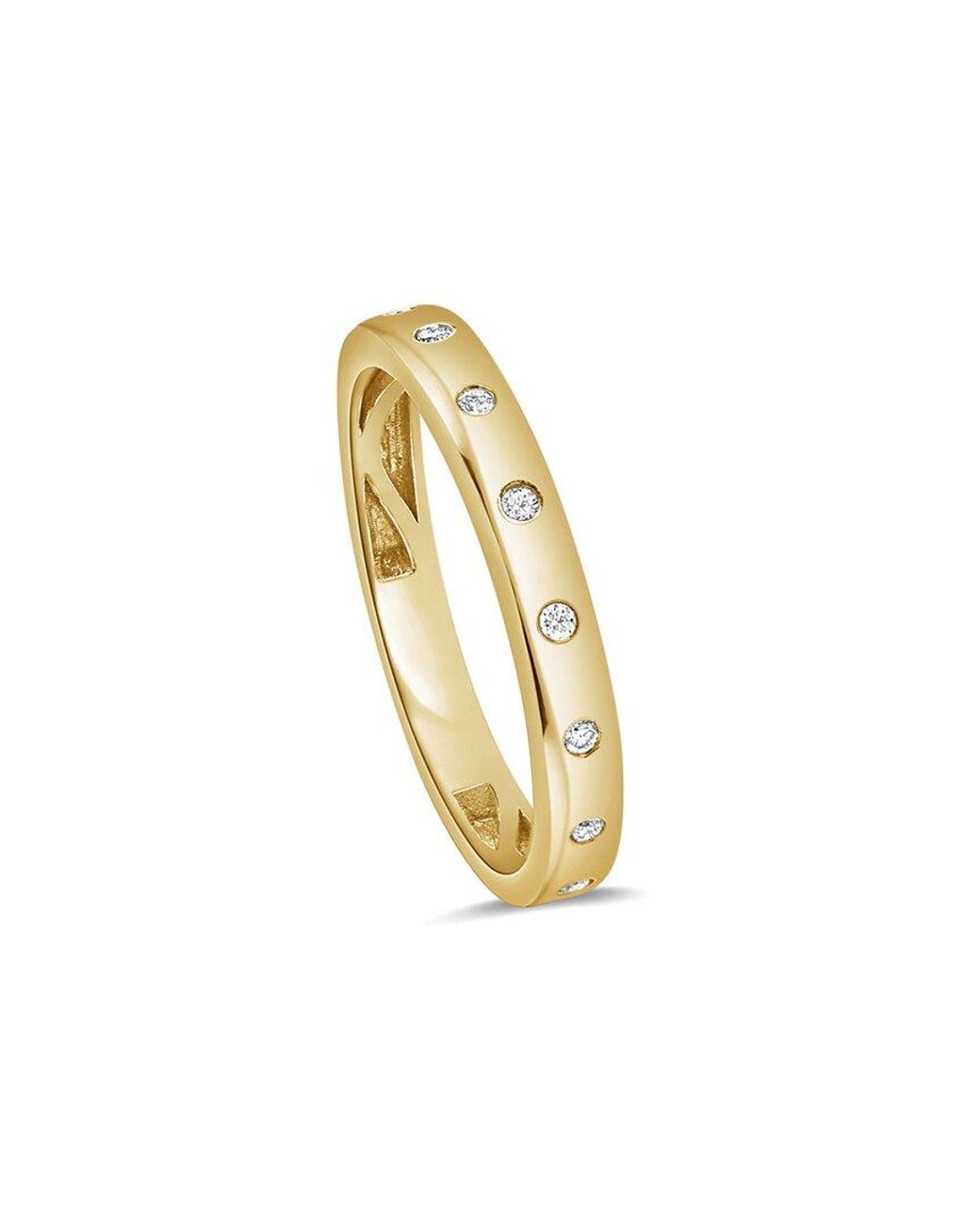 Sabrina Designs White 14K 0.06 Ct. Tw. Diamond Band Ring