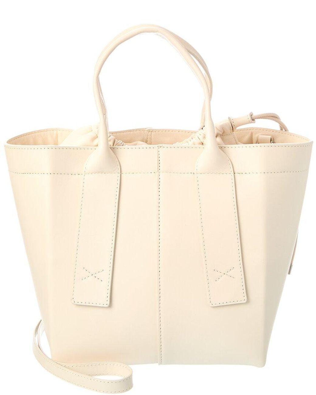 Agl Attilio Giusti Leombruni Natural Trecy Leather Tote