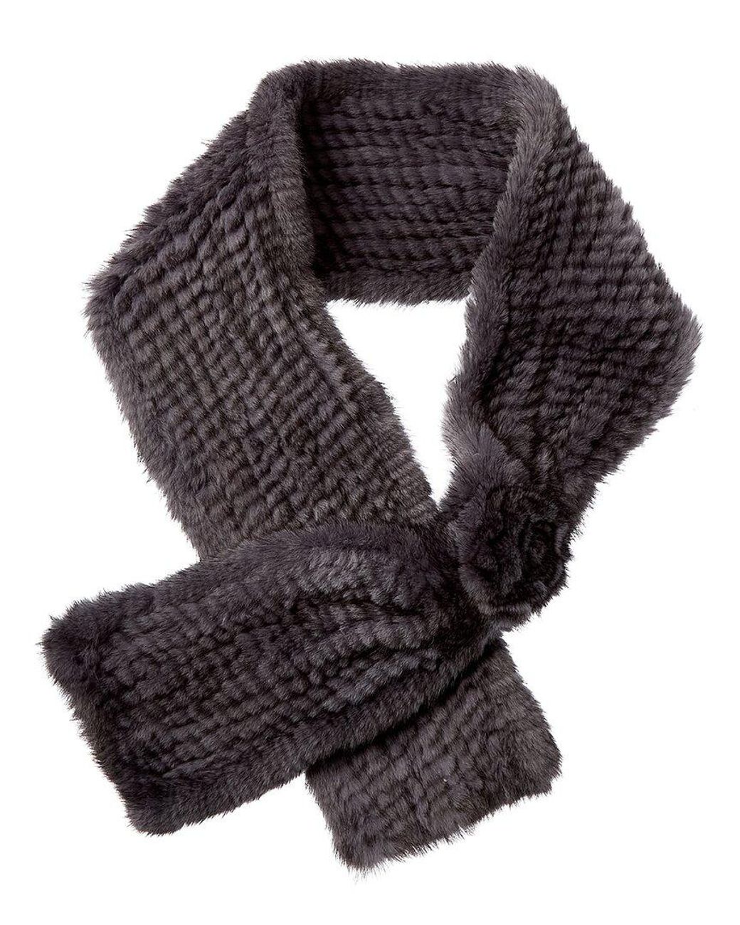 La Fiorentina Black Muffler Scarf