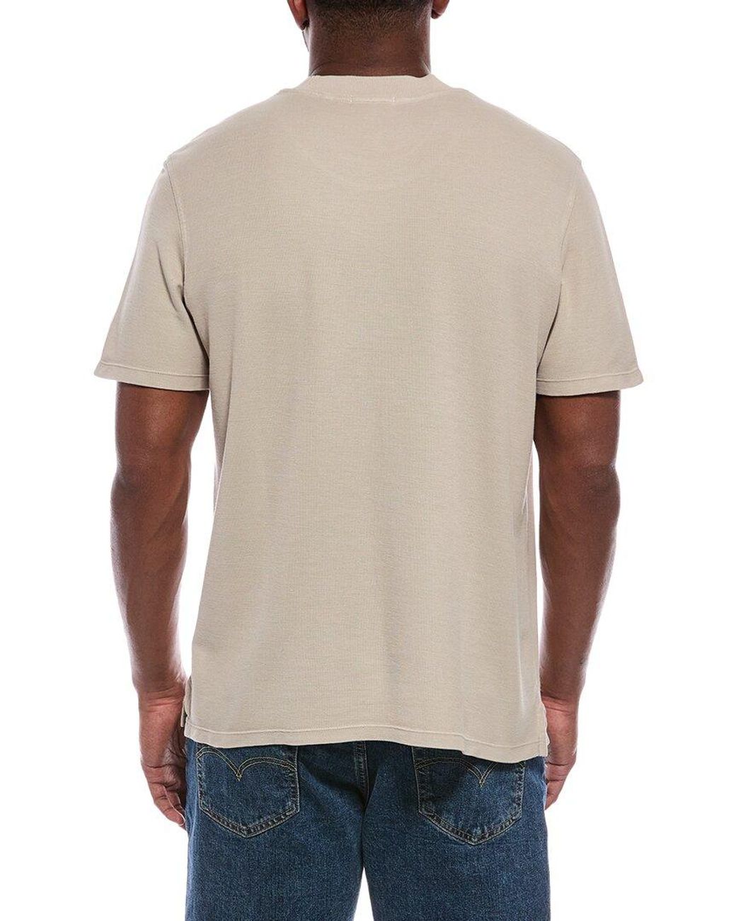 ATM Natural Pique Crewneck T-Shirt for men
