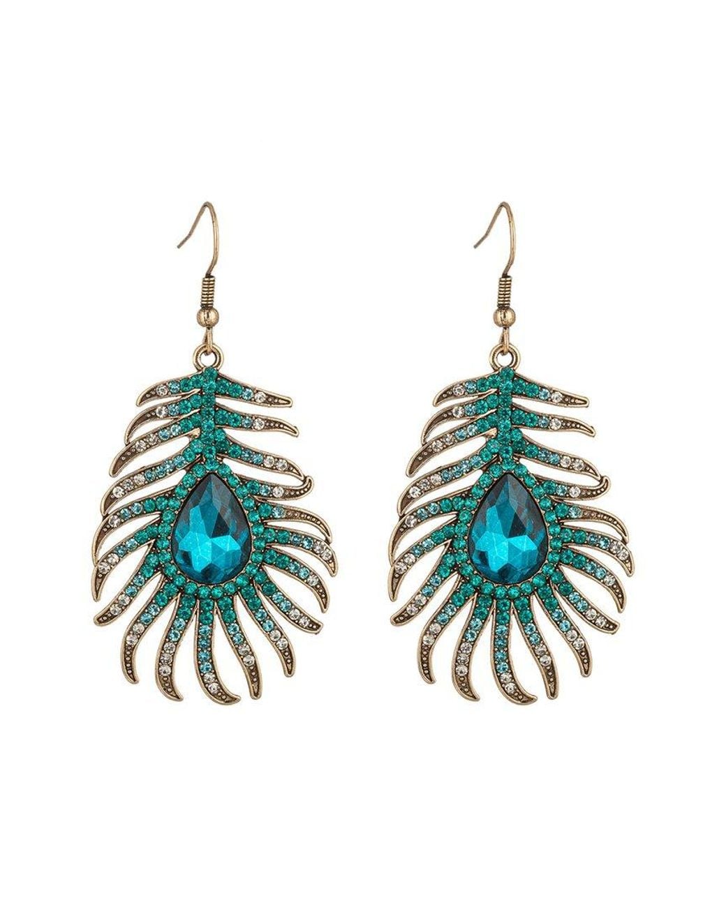 Eye Candy LA Blue Earrings