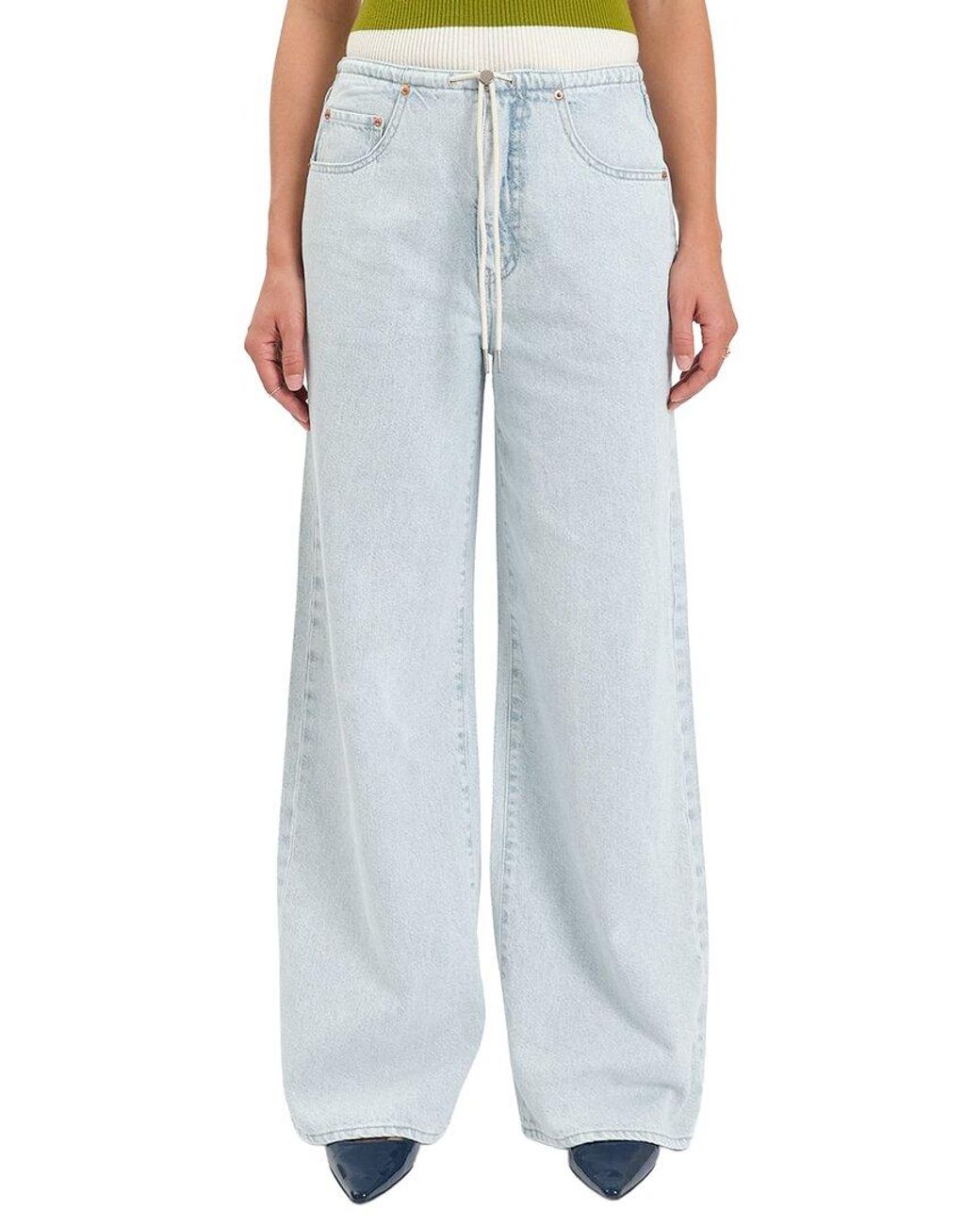 Daze Denim Blue Madison Baby Talk Wide Leg Jean