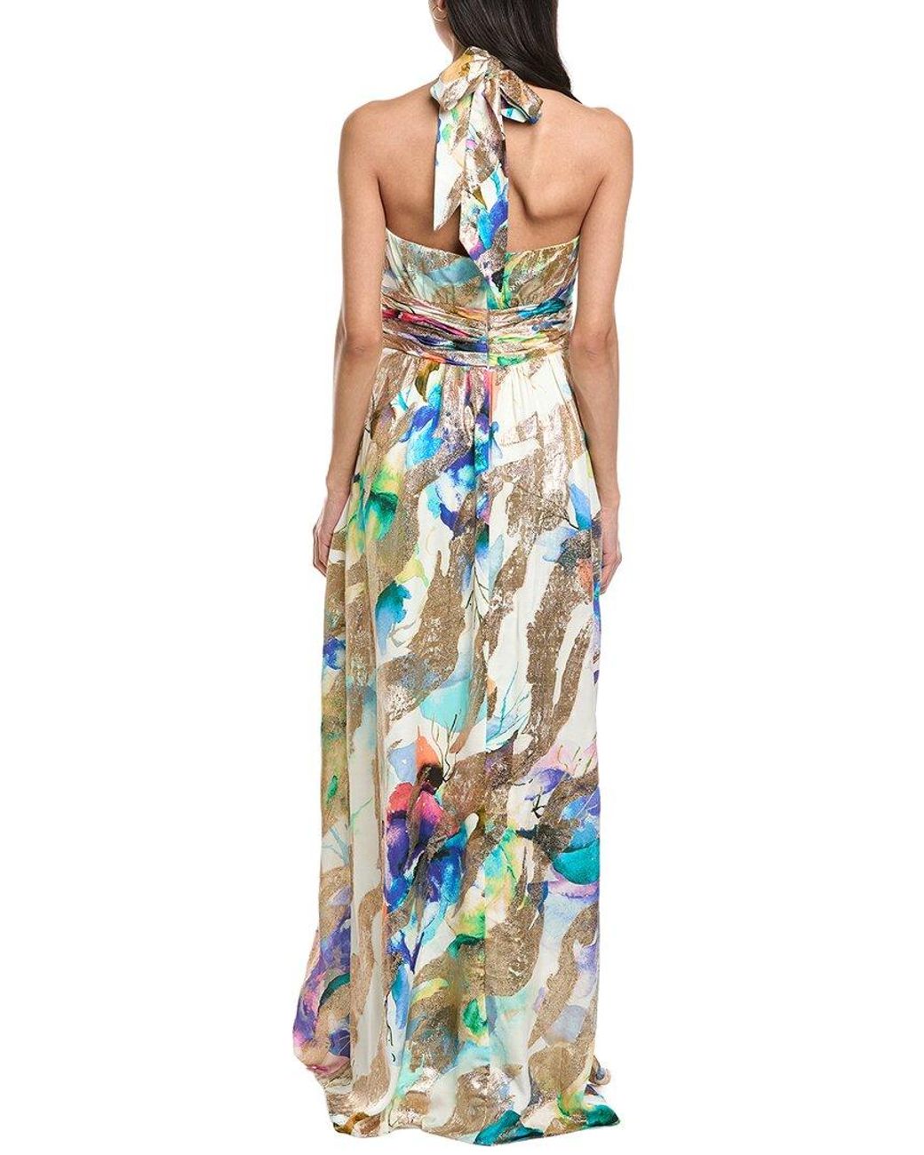 Ramy Brook Blue Stefanie Gown