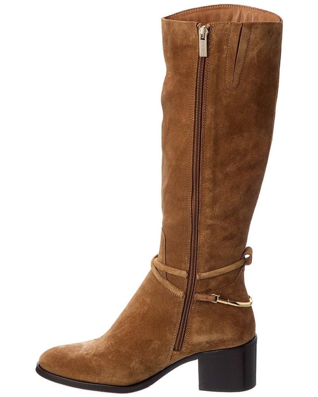La Canadienne Brown Acqua Suede Knee-High Boot