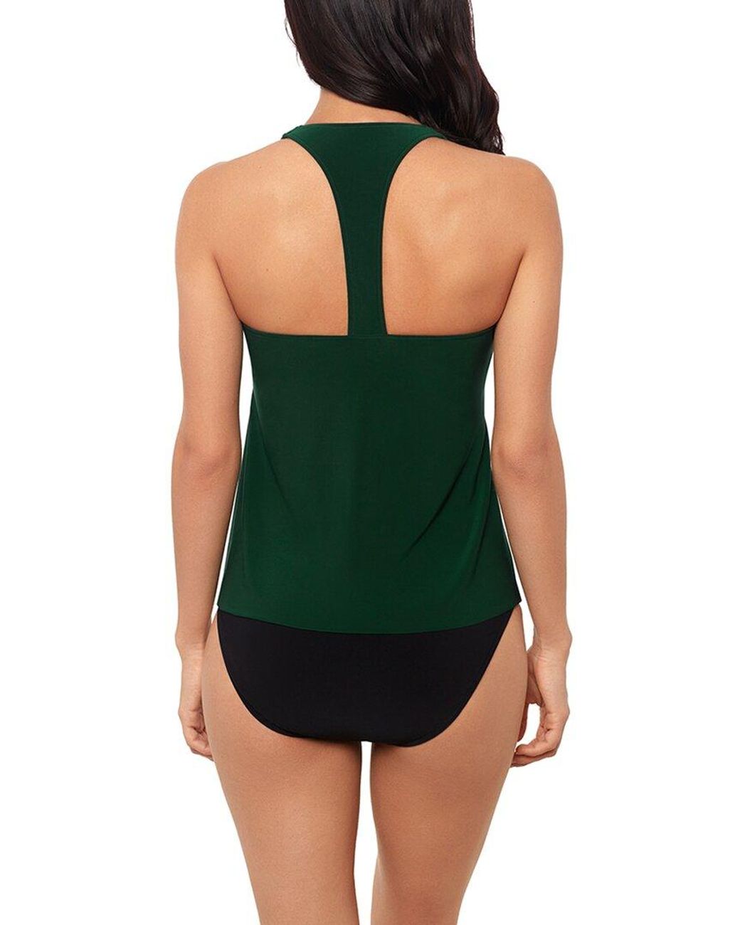 Magicsuitr Green Solids Taylor Tankini