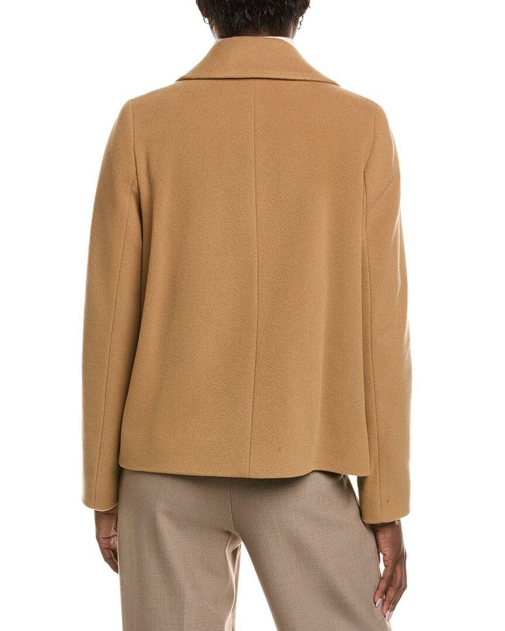 Cinzia Rocca Natural Icons Wool & Cashmere-Blend Short Coat