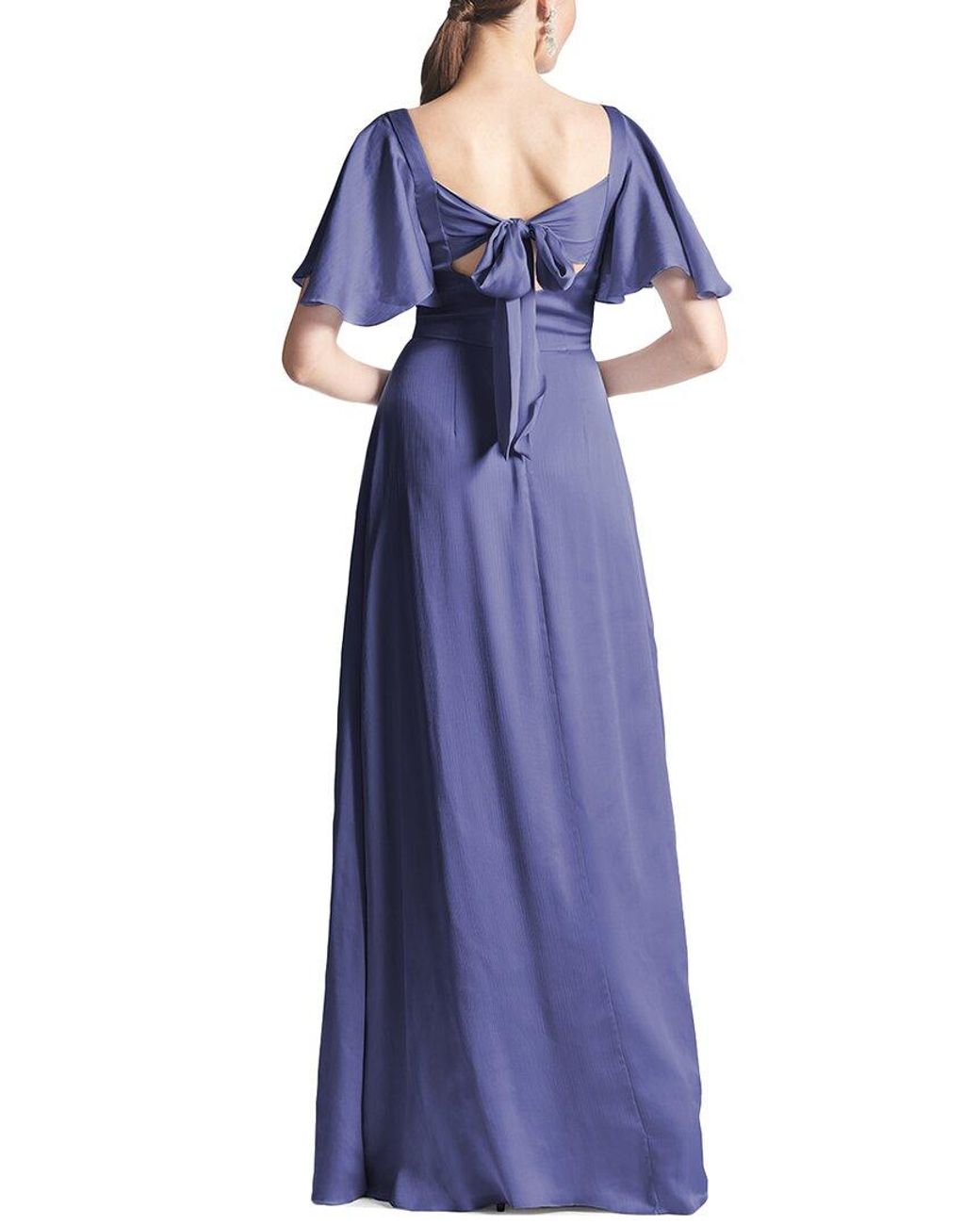 Sachin & Babi Purple Aurora Gown
