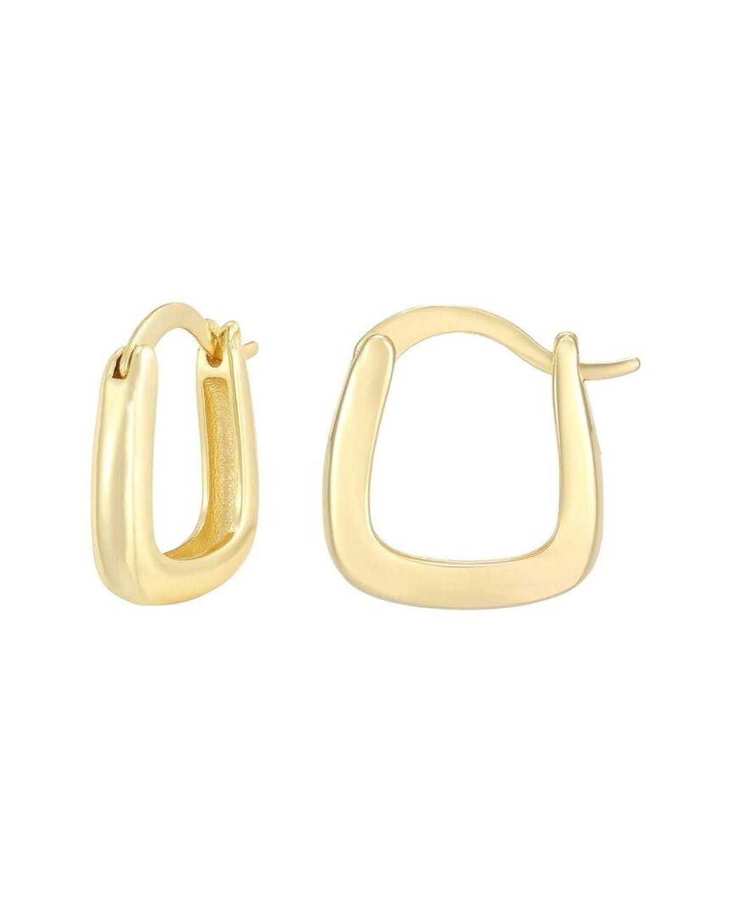 Adornia Metallic 14K Plated Earrings