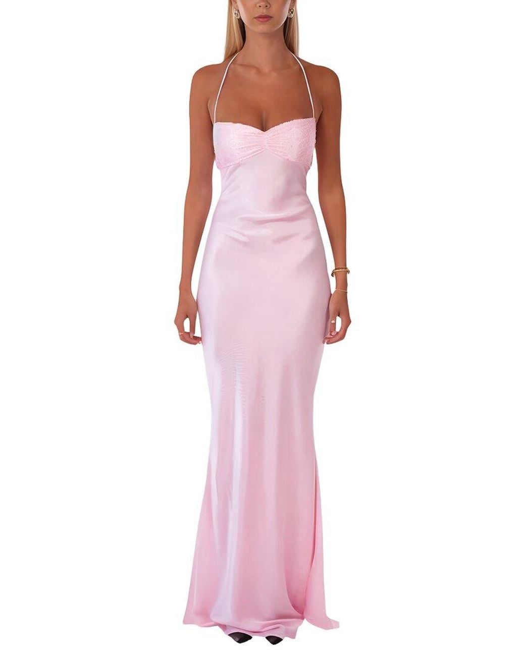 LOEY Pink Maxi Dress