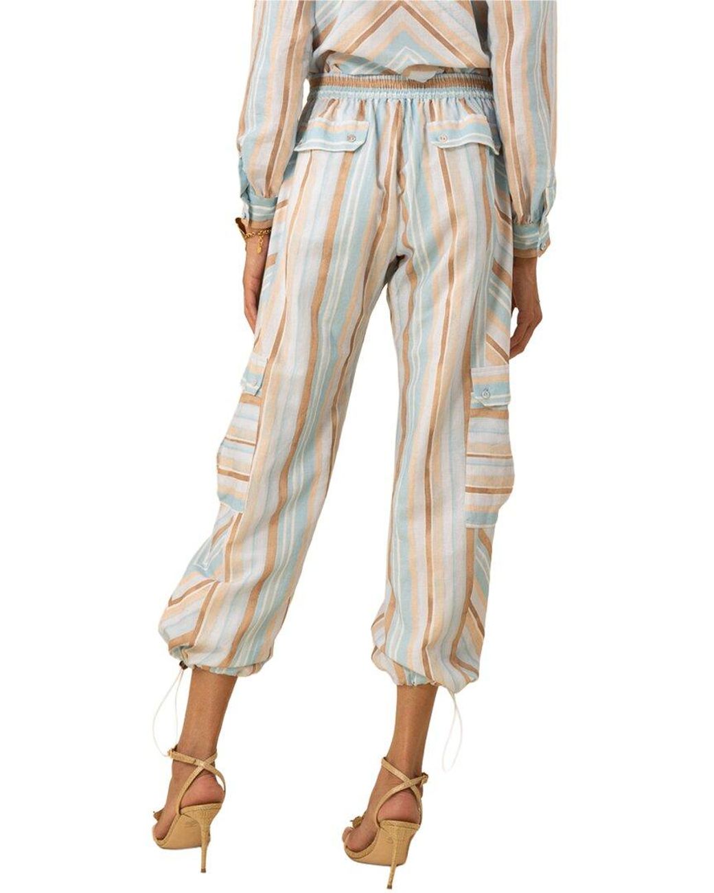 Hale Bob Natural Johanna Linen Pant