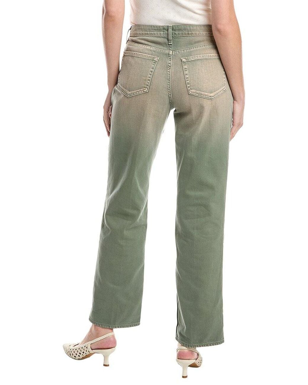 L'Agence Green Jones Ultra Stovepipe Jean