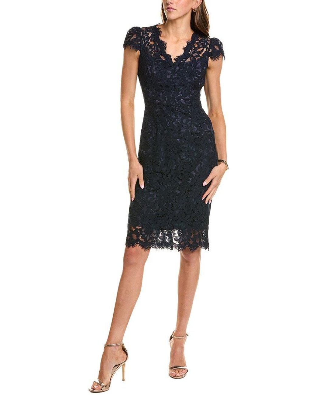 Eliza J Blue Sheath Dress