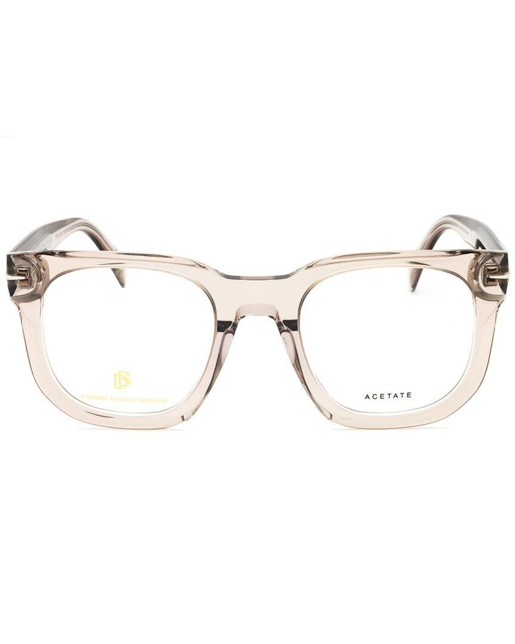 David Beckham Metallic Db 7123 50Mm Optical Frames for men