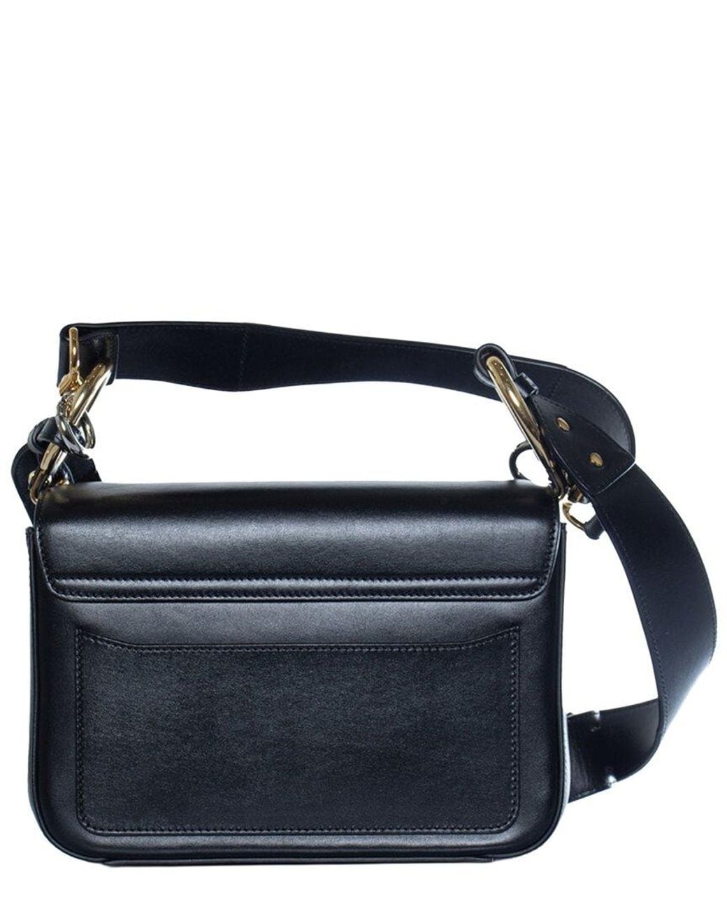 Chloé Blue Leather C Leather Bag (Authentic Pre-Loved)