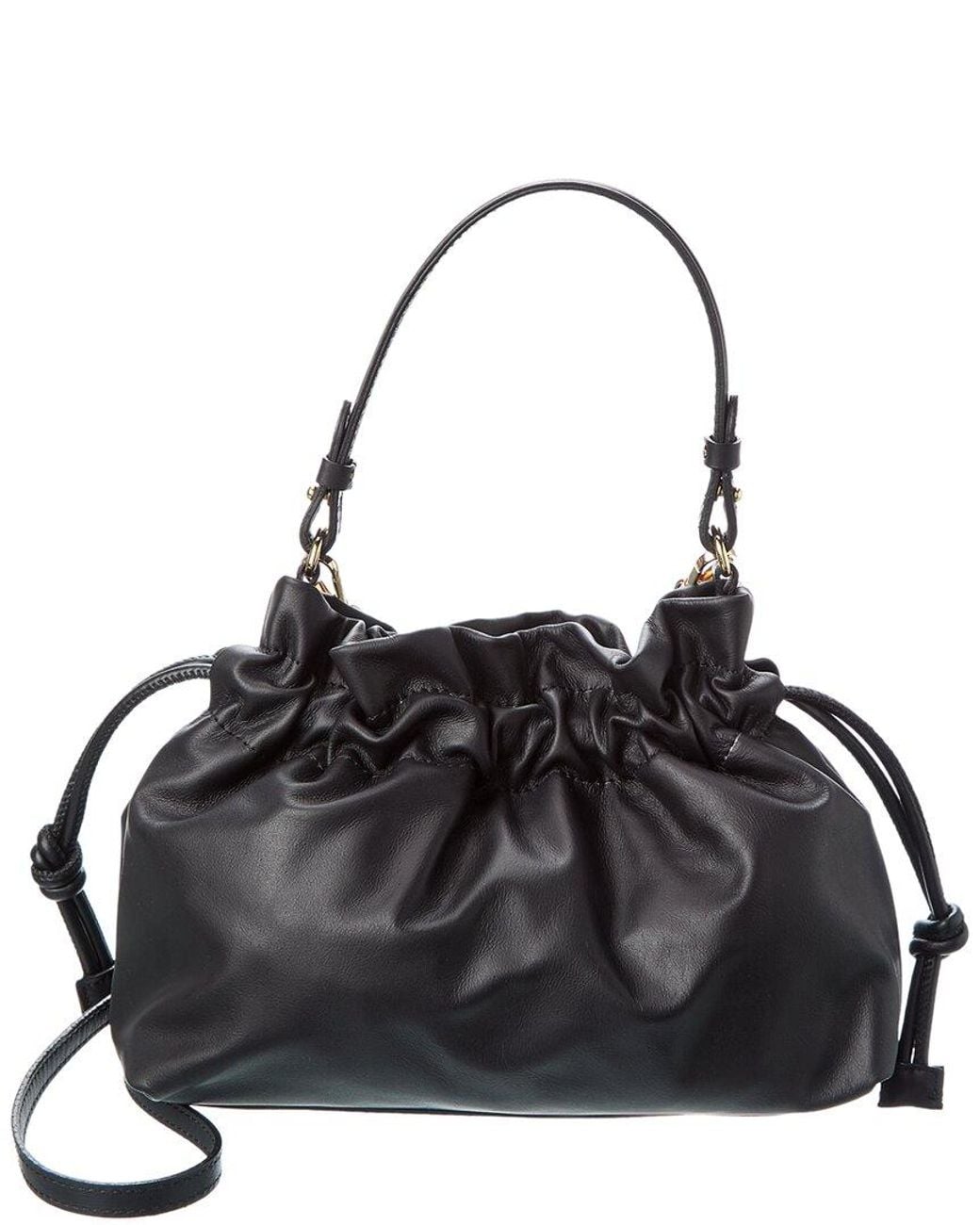 Isabella Rossetti Black Layla Leather Handbag