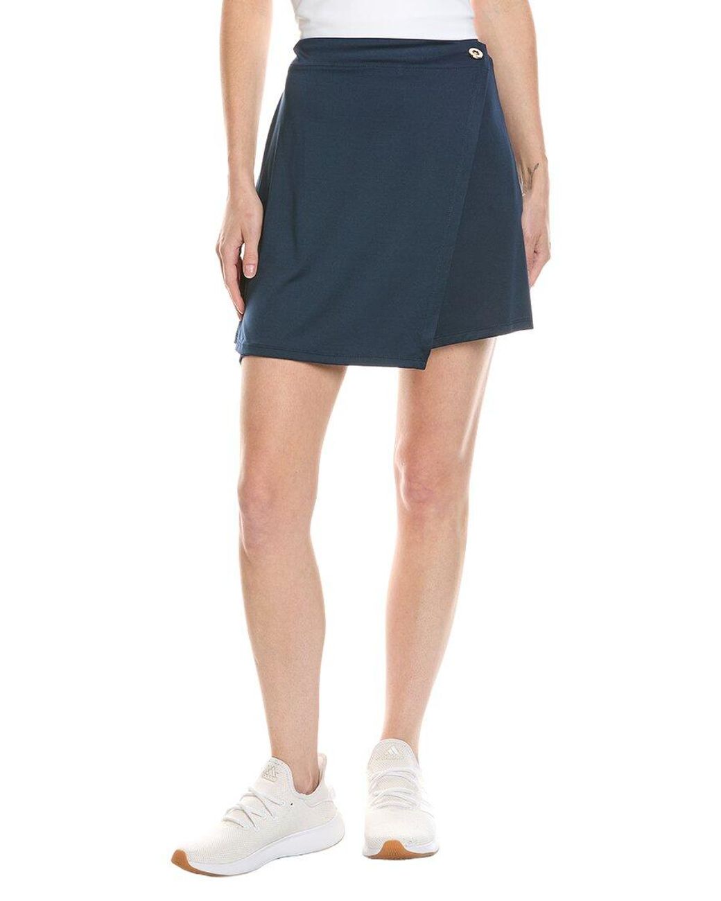 Stella Parker Blue Peggy Wrap Front Skort