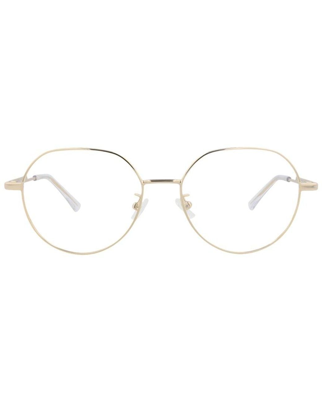 Bottega Veneta White 54Mm Optical Frames