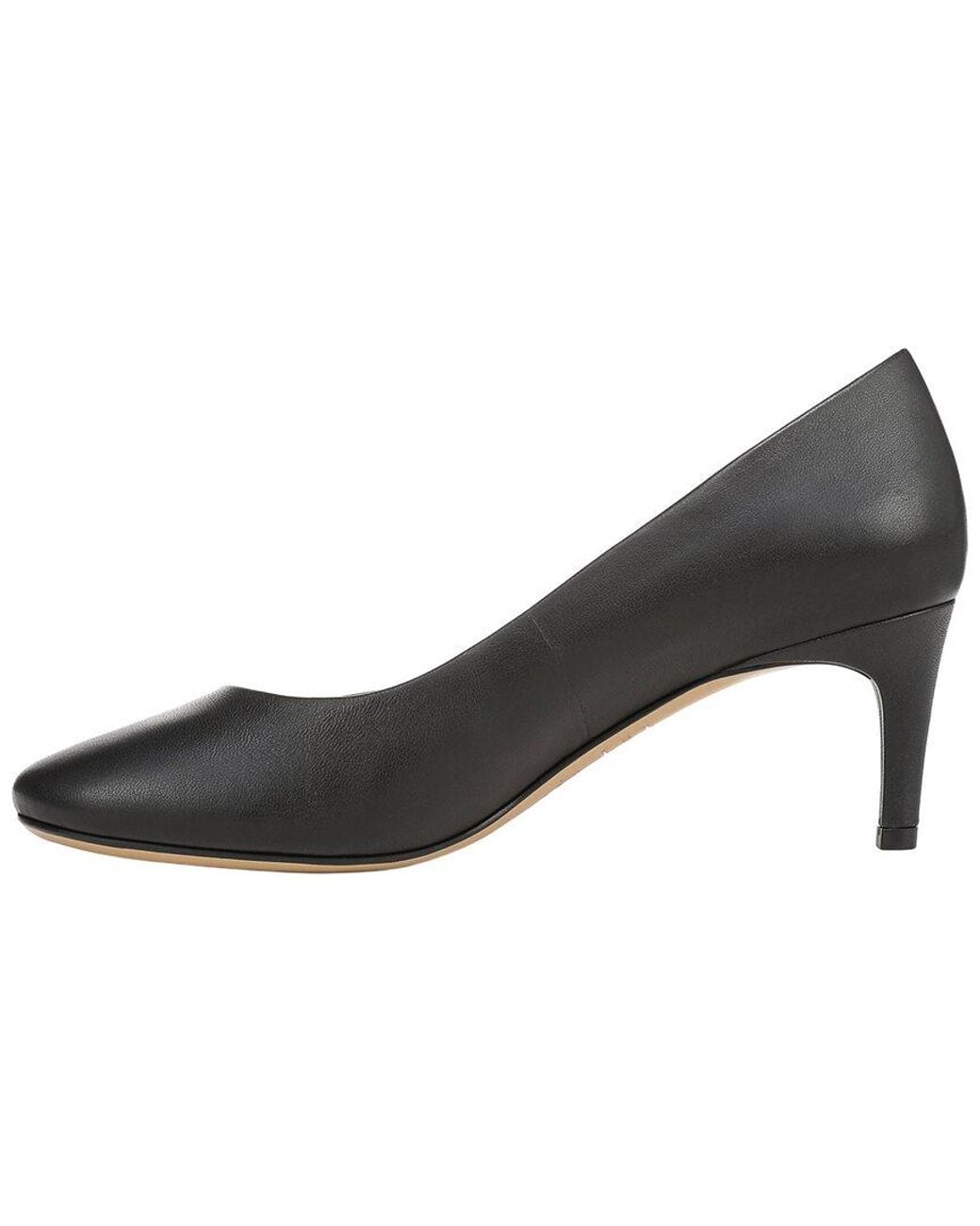 Franco Sarto Black L-Kamari Leather Pump