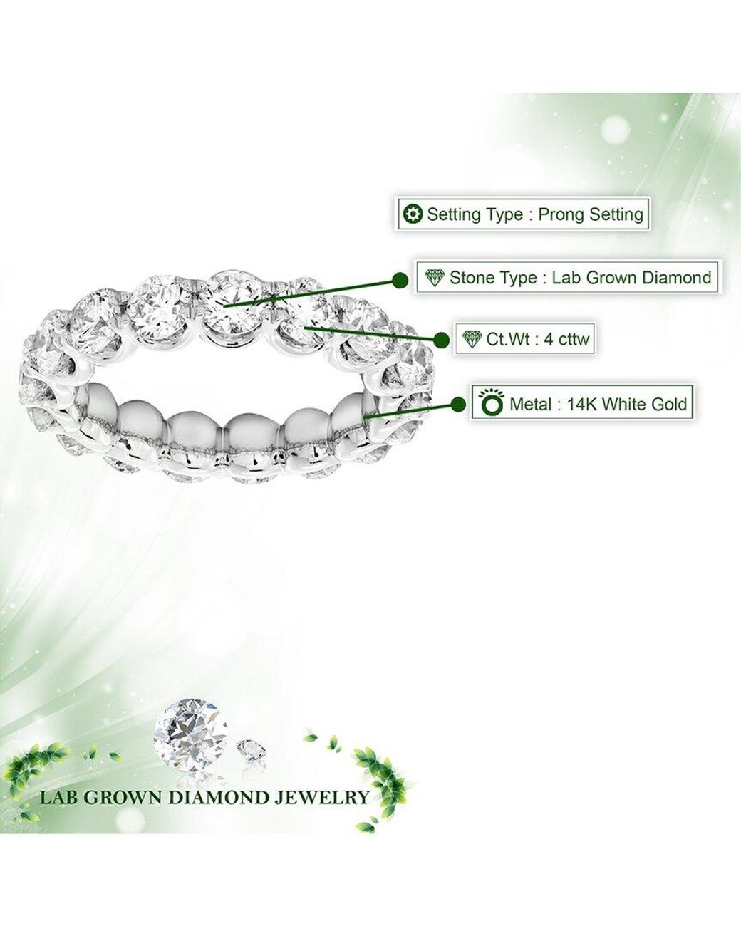 Amairah White 14K 4.00 Ct. Tw. Lab-Grown Diamond Eternity Ring