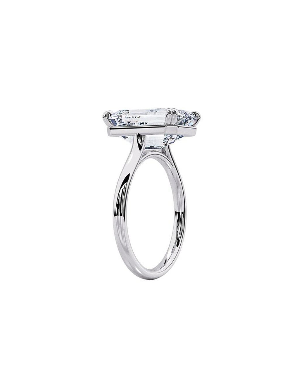 Lab Grown Diamonds White 14K.00 Ct. Tw. Lab-Grown Diamond Ring
