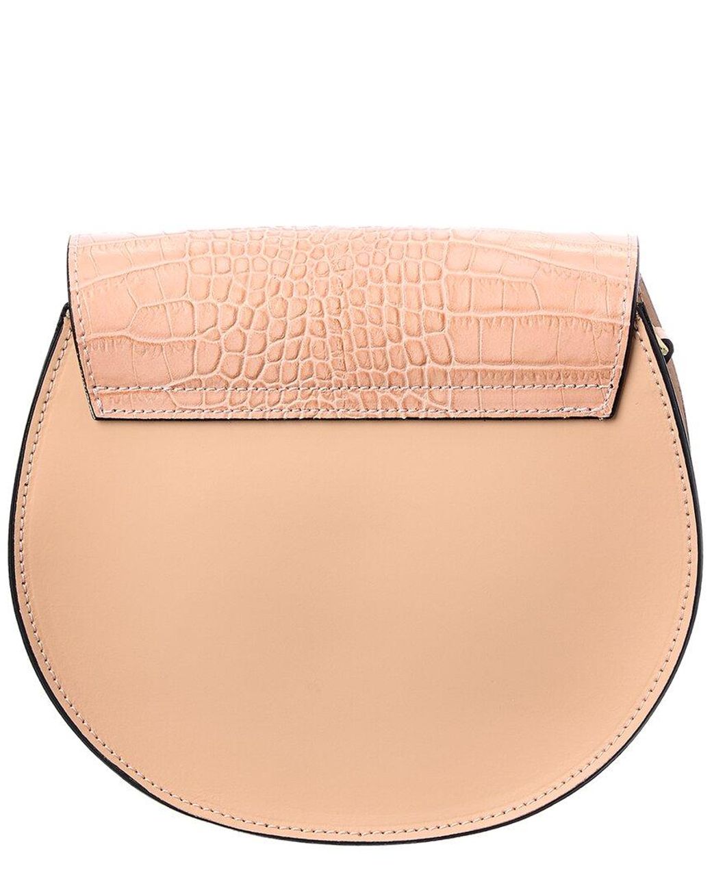Italian Leather Natural Crossbody