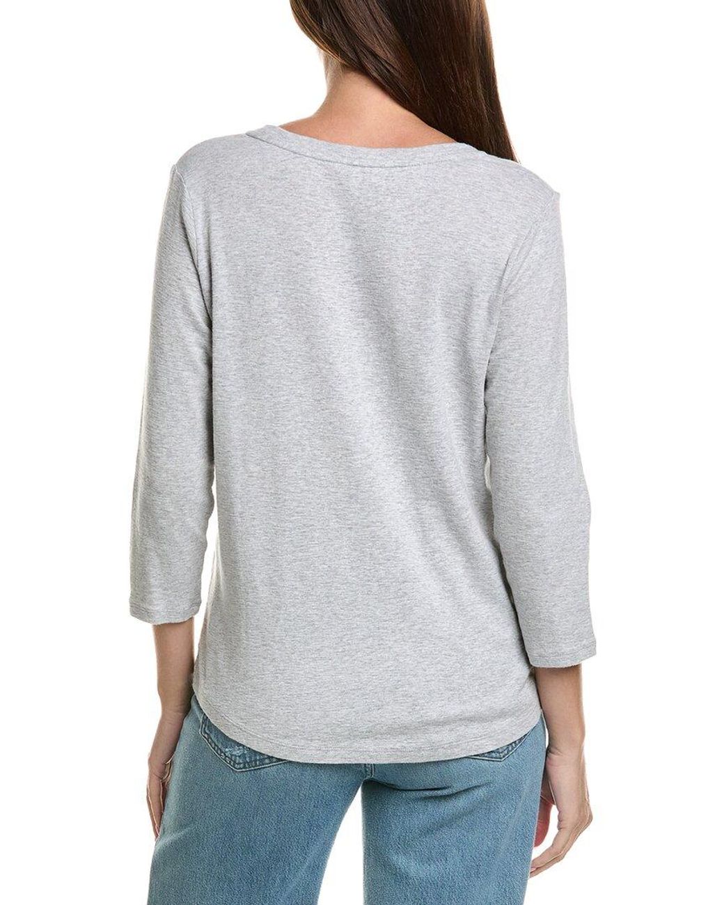 Tommy Bahama Gray Ashby Isles Rib T-Shirt
