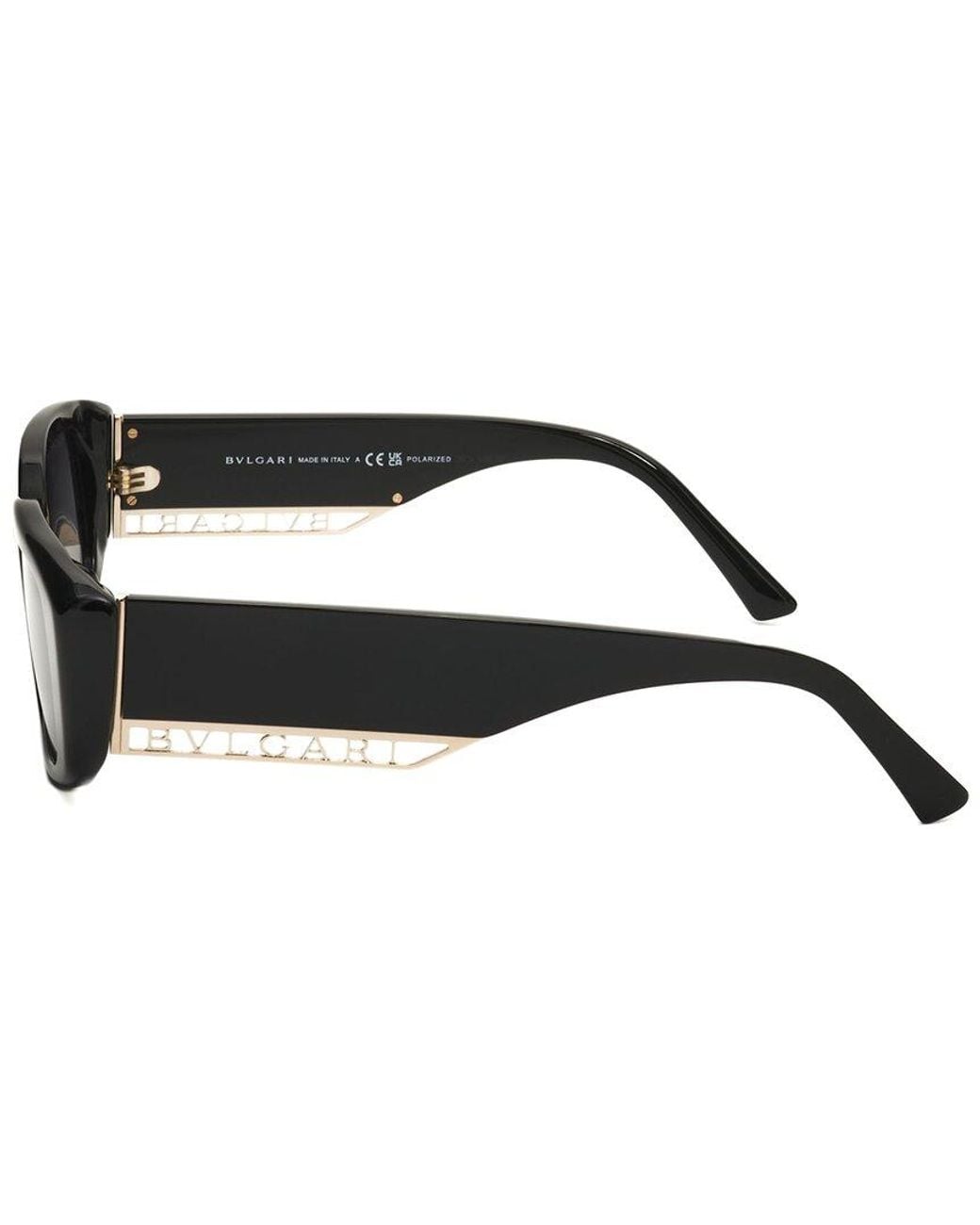 BVLGARI Black Bv8259F 53Mm Sunglasses