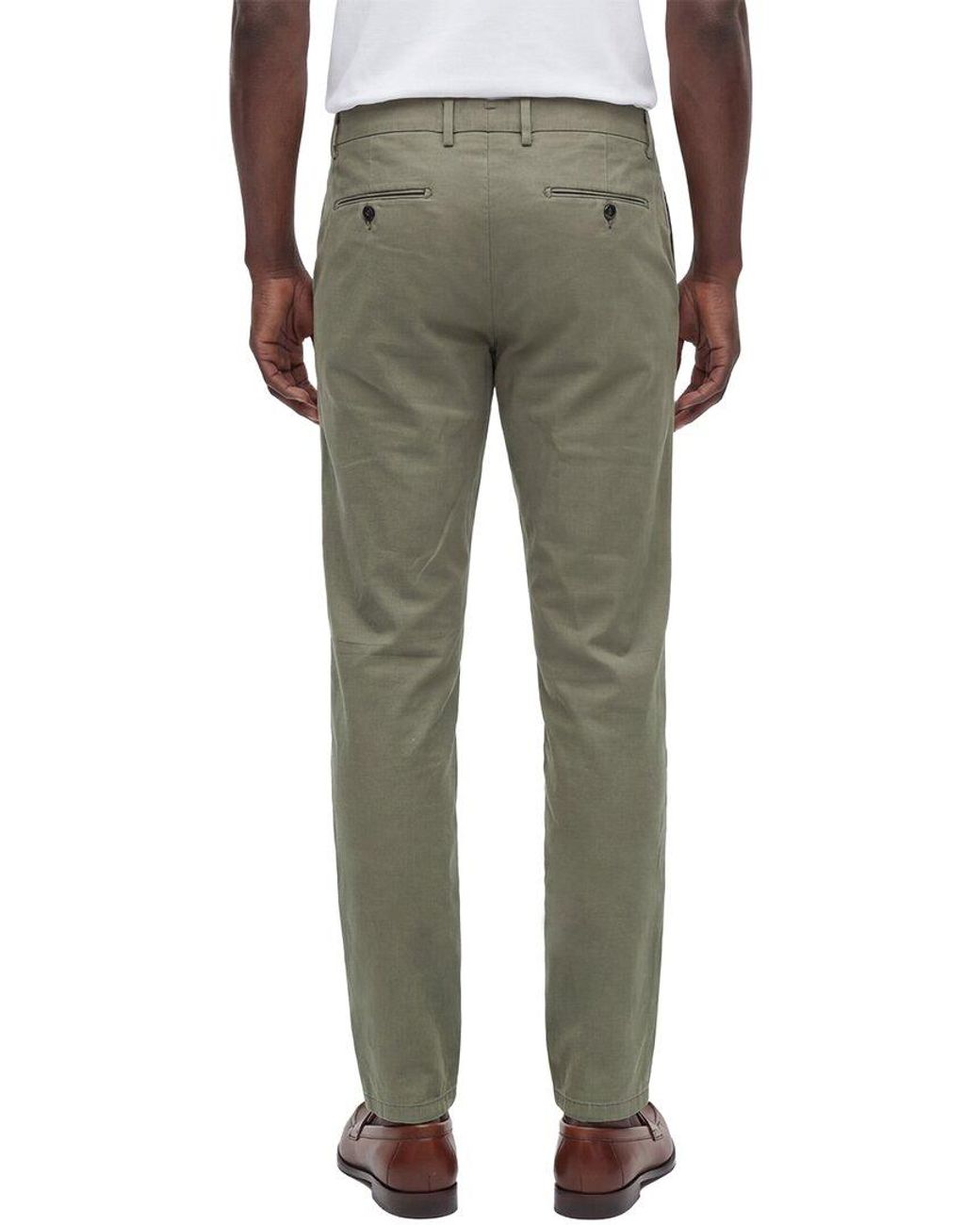 Eleventy Green Chino Pant for men