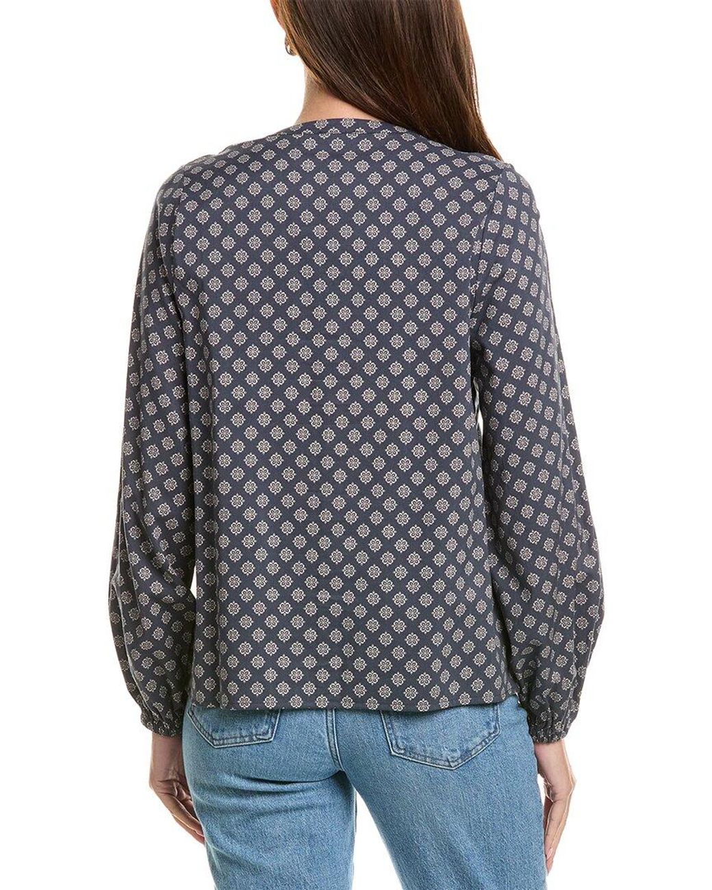 Splendid Gray Vera Blouse