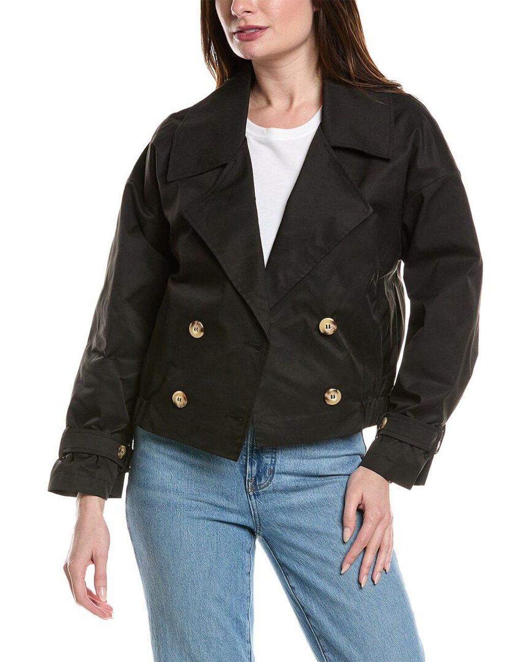 Noize Black Anji Trenchcoat